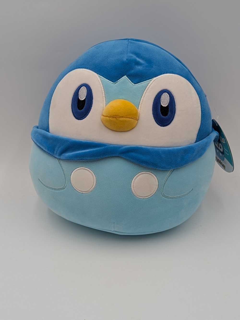 Squishmallow 12” Piplup Pokemon Center Exclusive Patch Plush